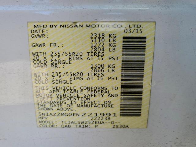 Nissan Murano S Image 9