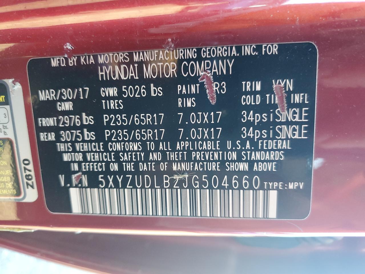 Hyundai SANTA FE Image 3