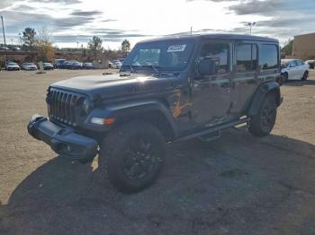  Salvage Jeep Wrangler