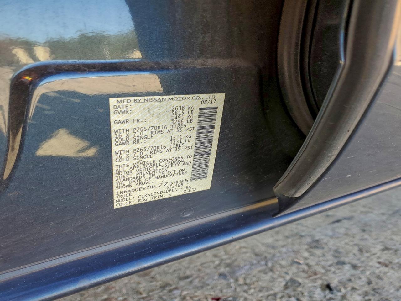 Nissan Frontier S Image 8