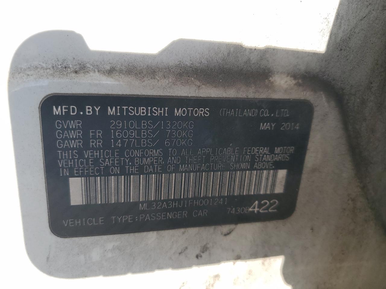 Mitsubishi Mirage De Image 10