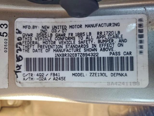 Toyota Corolla Ce Image 8