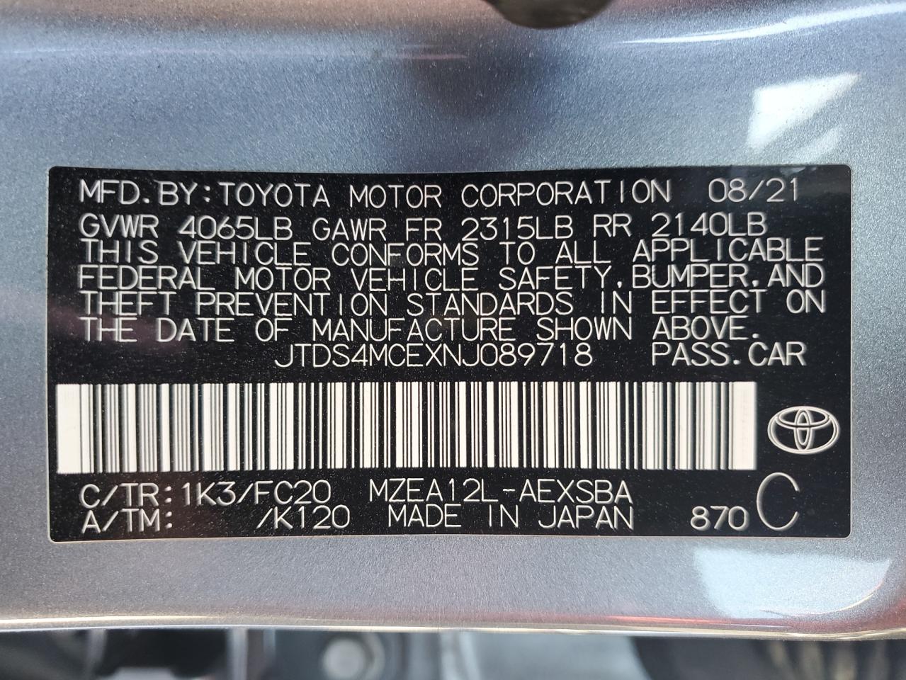 Toyota Corolla Se Image 11