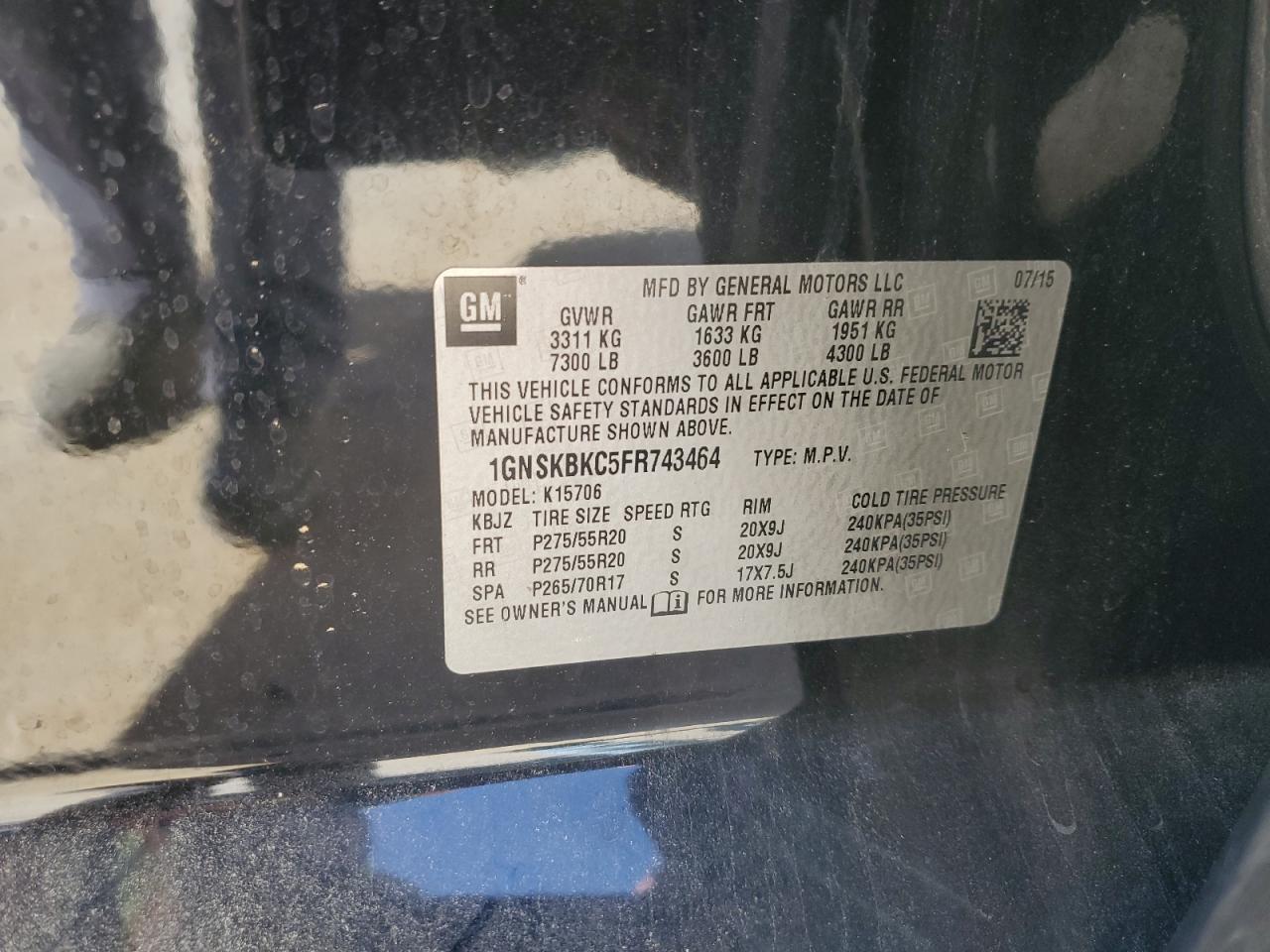 Chevrolet Tahoe K1500 Lt Image 10