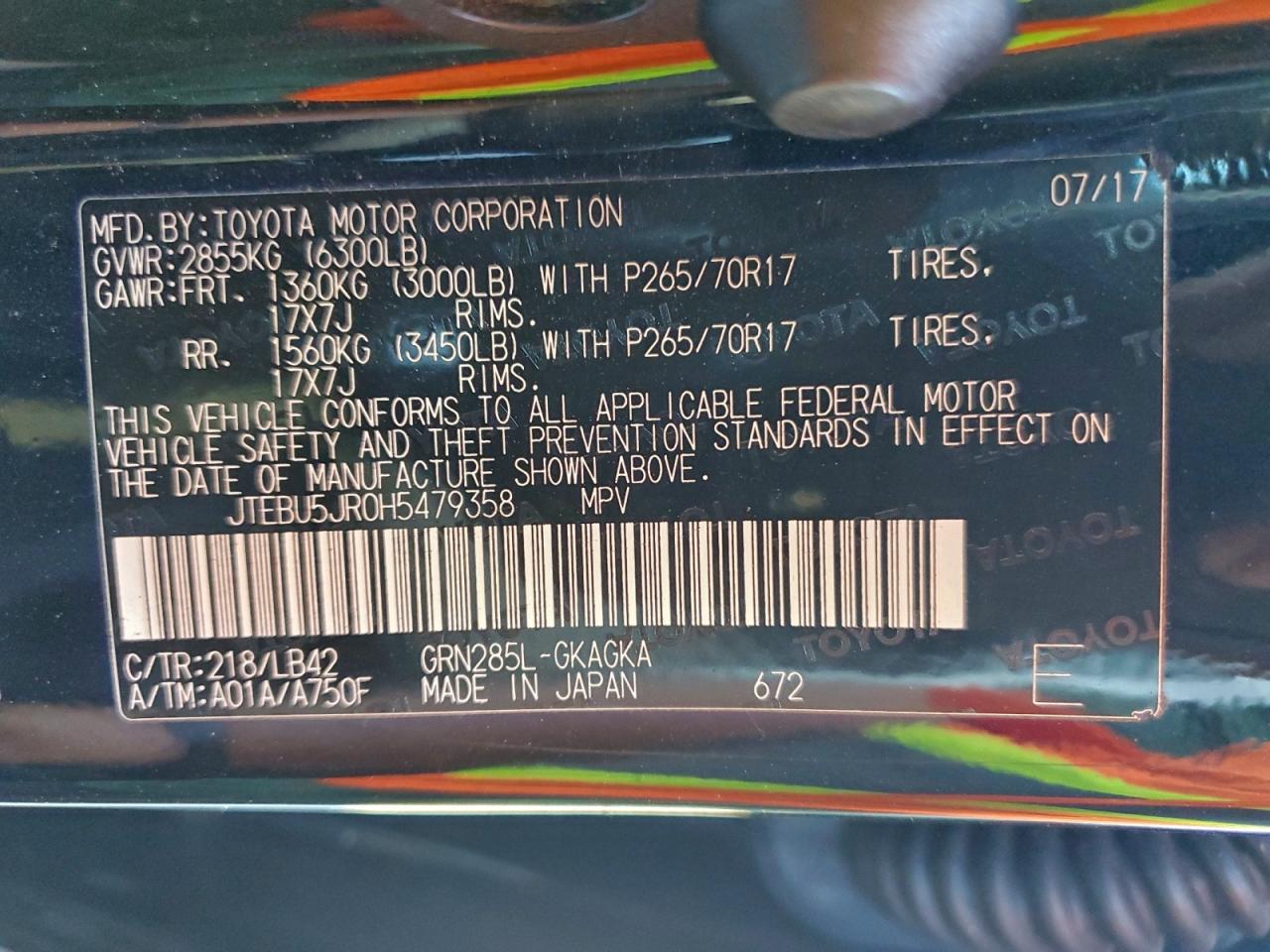 Toyota 4Runner Sr5/sr5 Premium Image 9