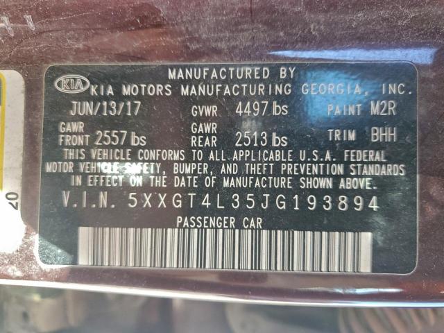 Kia Optima Lx Image 9