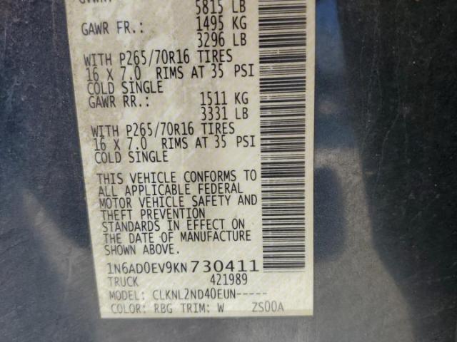 Nissan Frontier S Image 10