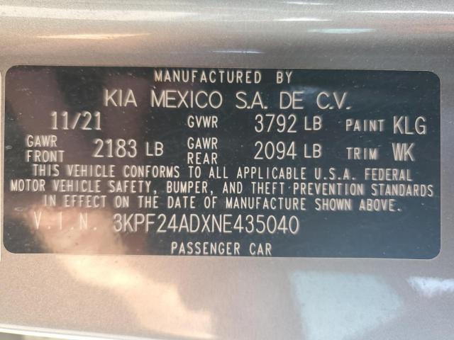 Kia Forte Fe Image 12