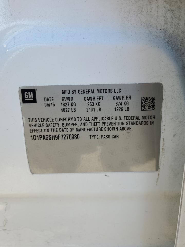 Chevrolet Cruze Ls Image 3