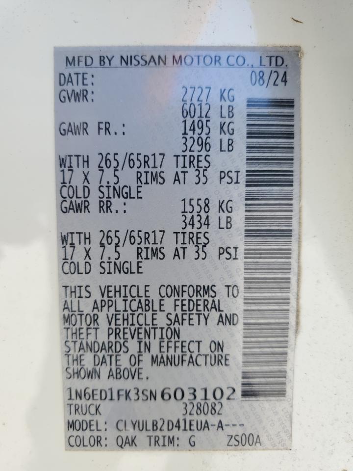 Nissan Frontier Sv Image 10