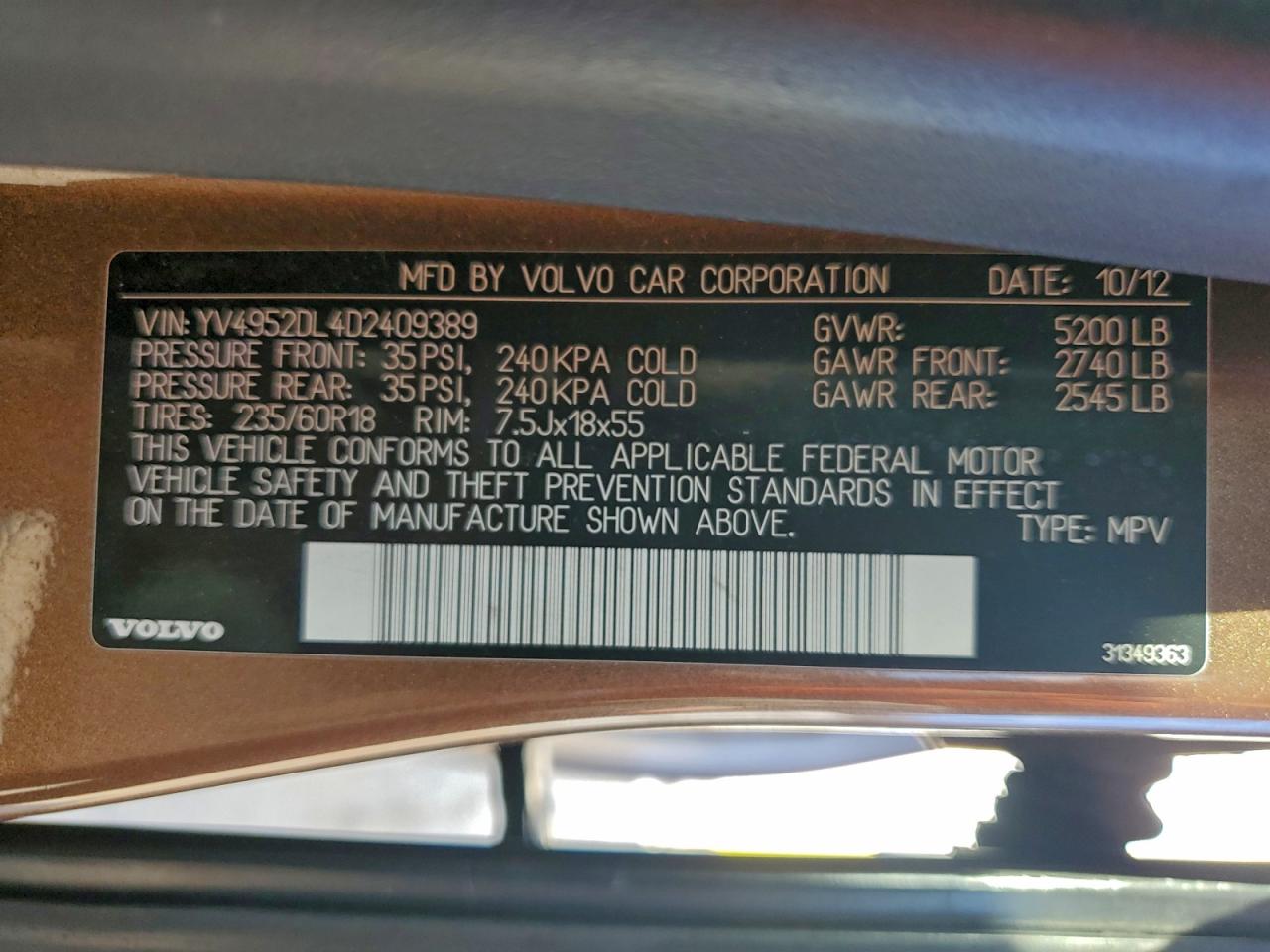 Volvo XC60 3.2 Image 9