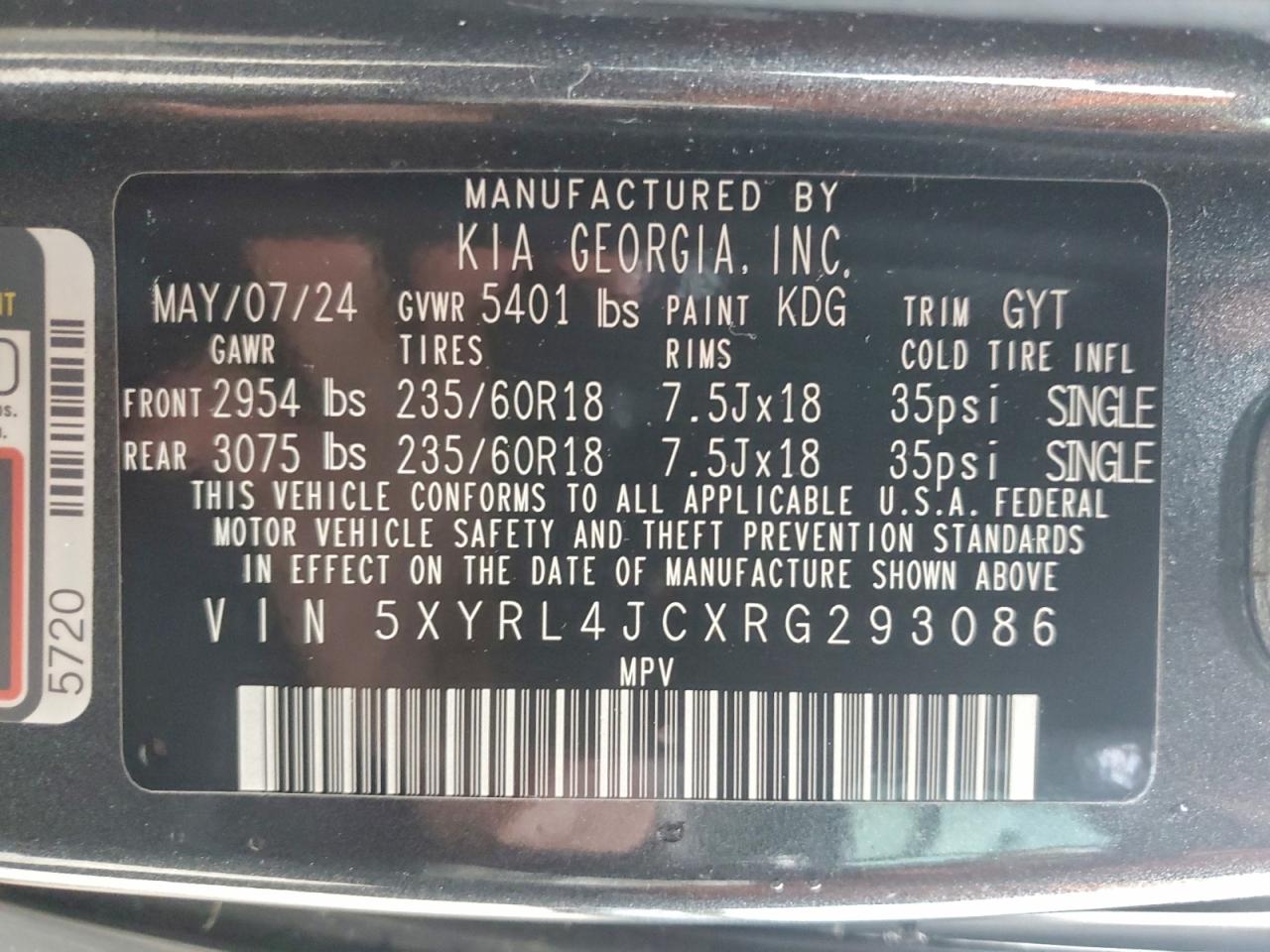 Kia Sorento S Image 3