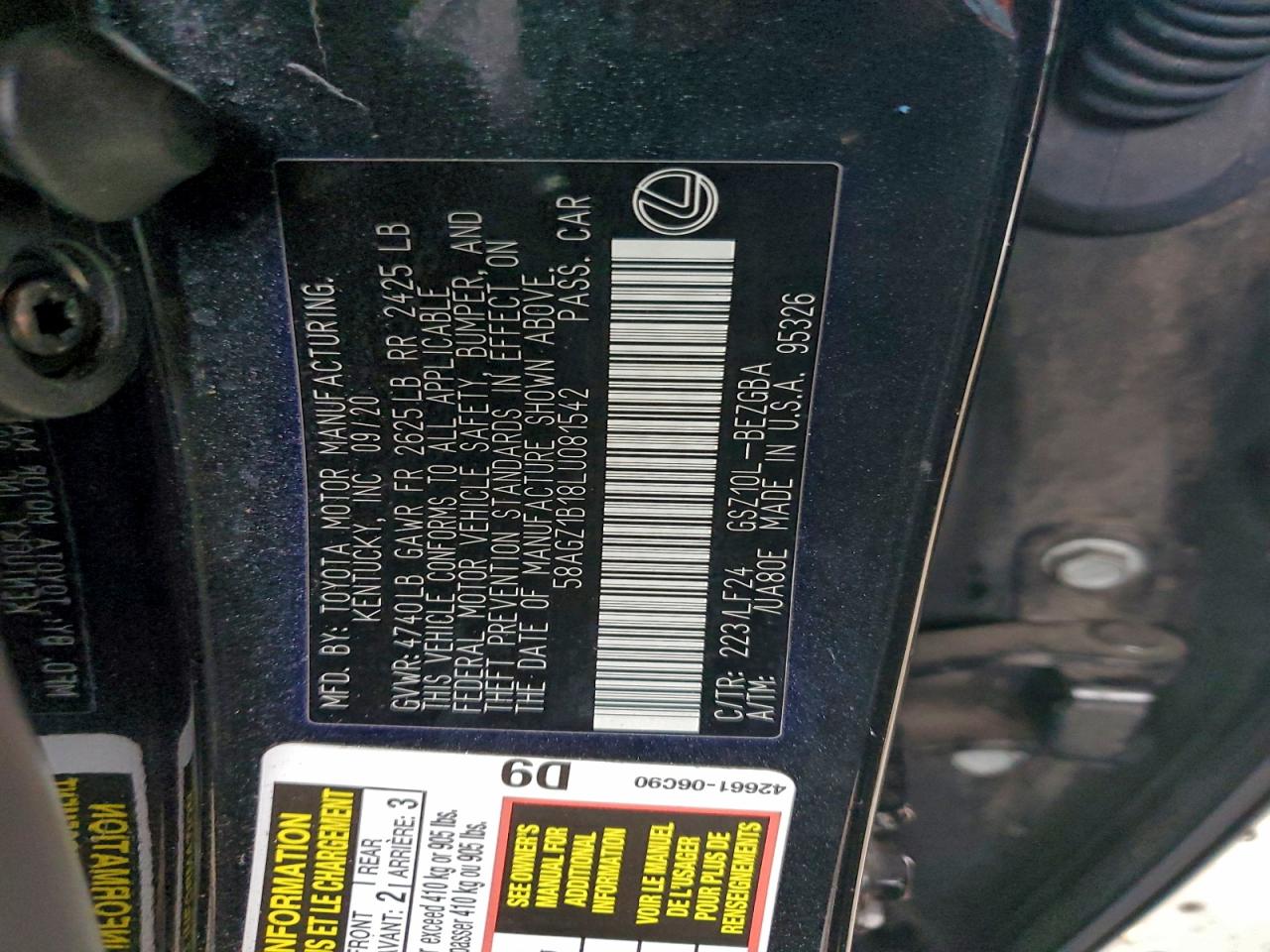 Lexus Es 350 F Sport Image 6