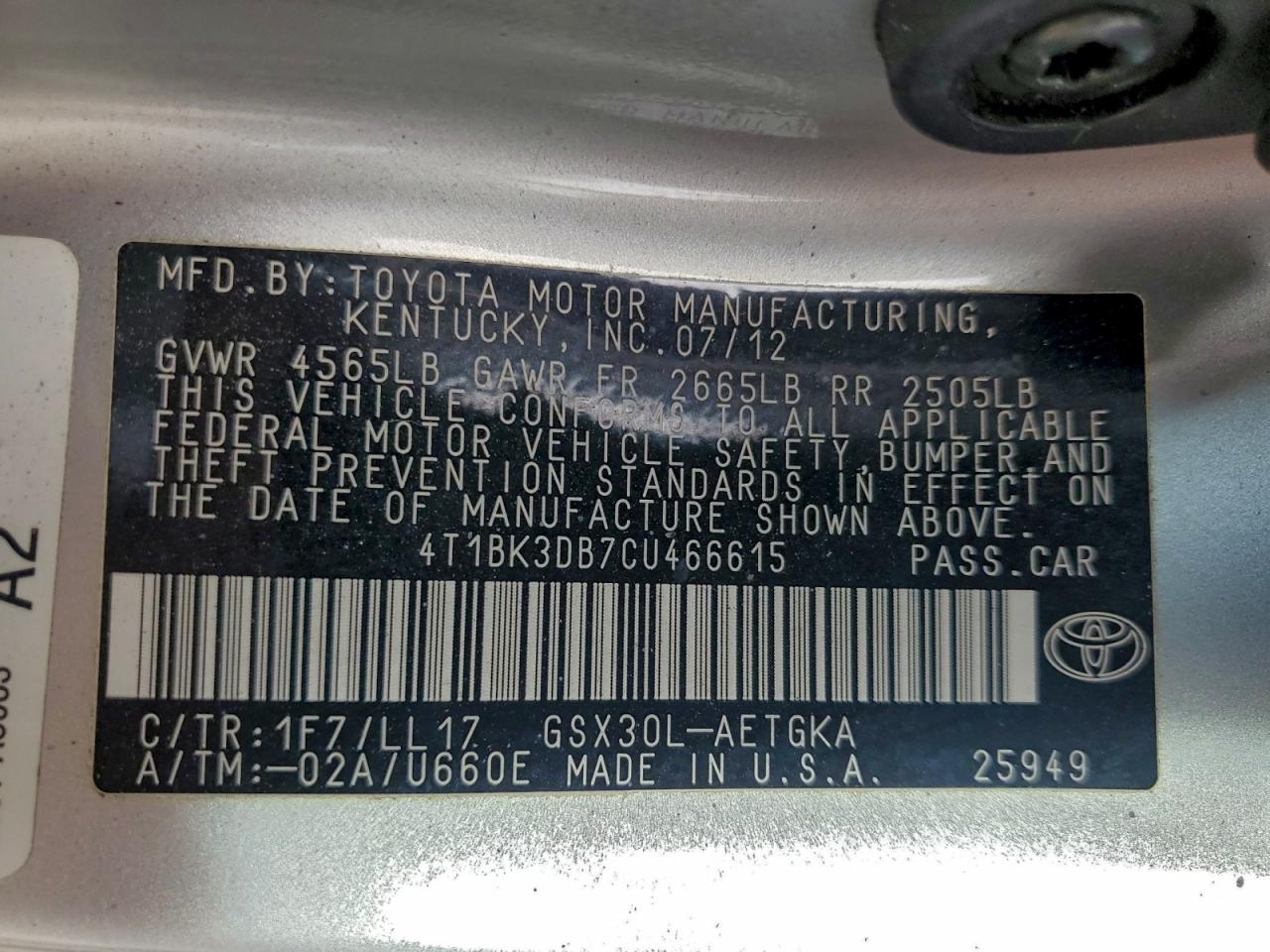 Toyota Avalon Base Image 12