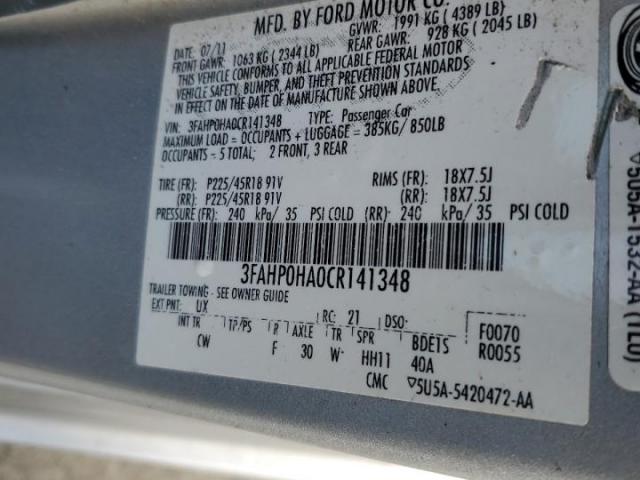 Ford Fusion Se Image 7