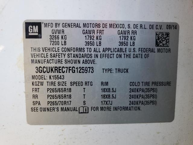 Chevrolet Silverado K1500 Lt Image 10