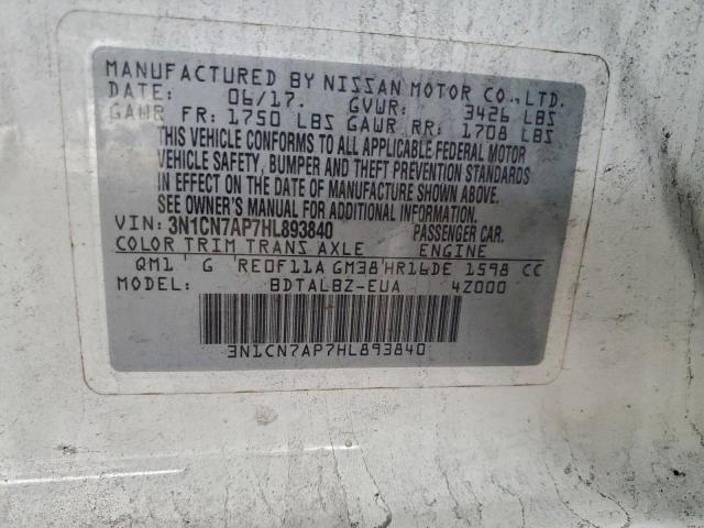 Nissan Versa S Image 10