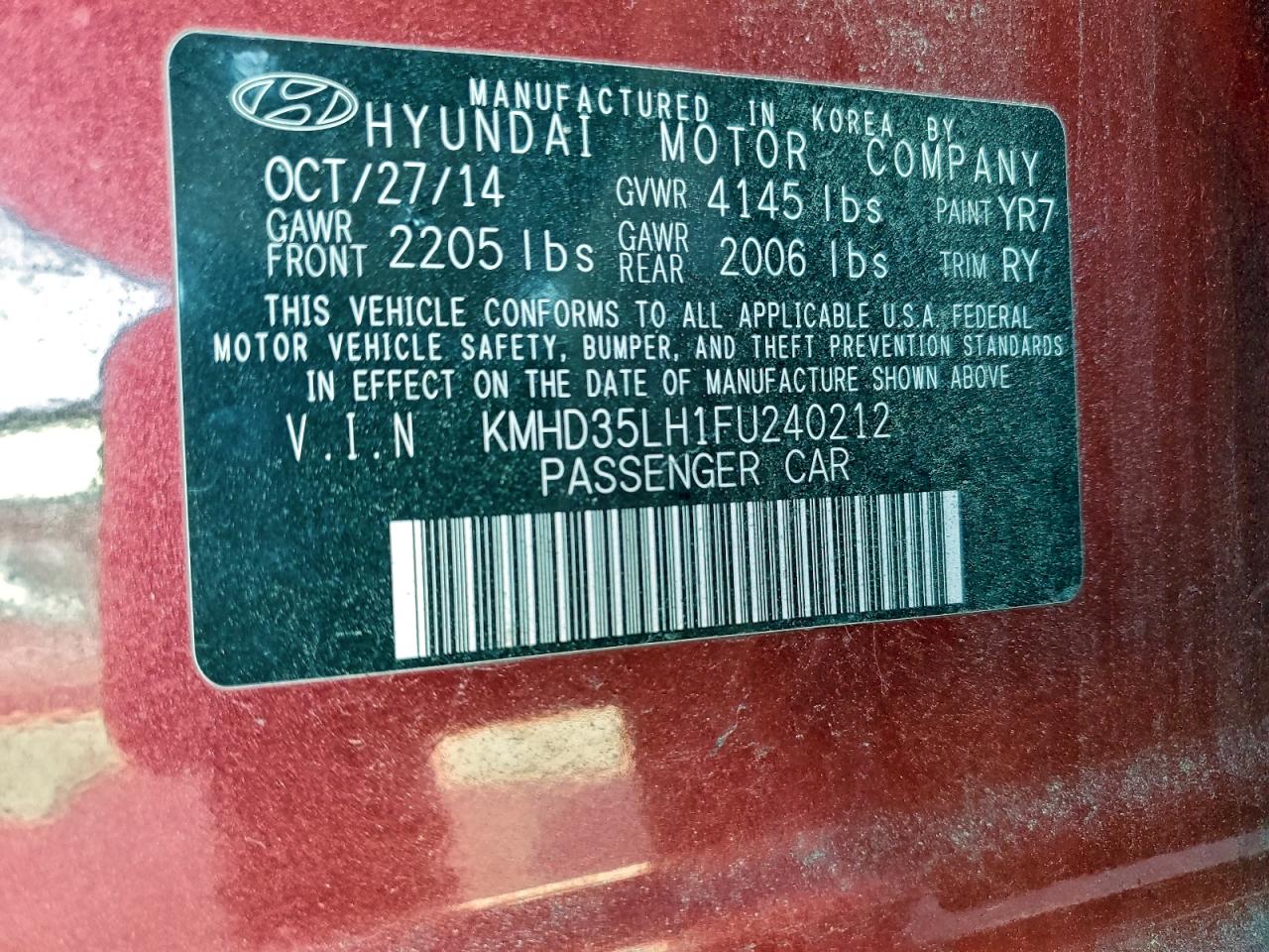 Hyundai ELANTRA Image 10