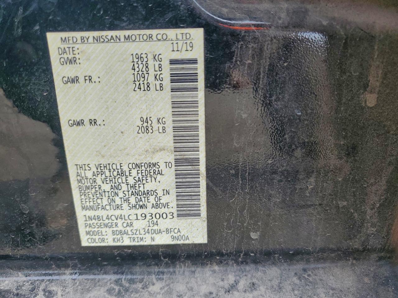 Nissan Altima Sr Image 9