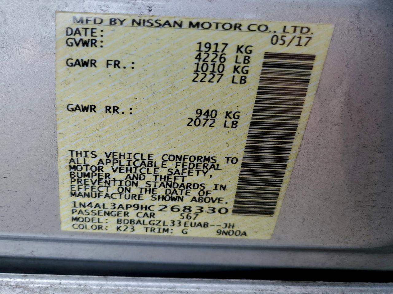 Nissan Altima 2.5 Image 8