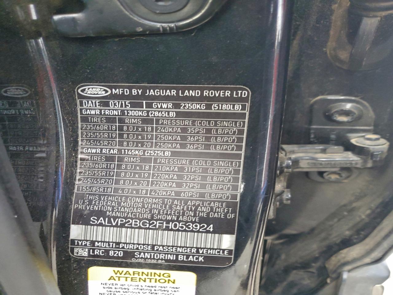 Land Rover Range Rover Pure Plus Image 7