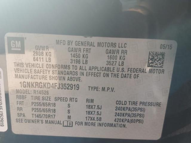 Chevrolet Traverse Lt Image 10