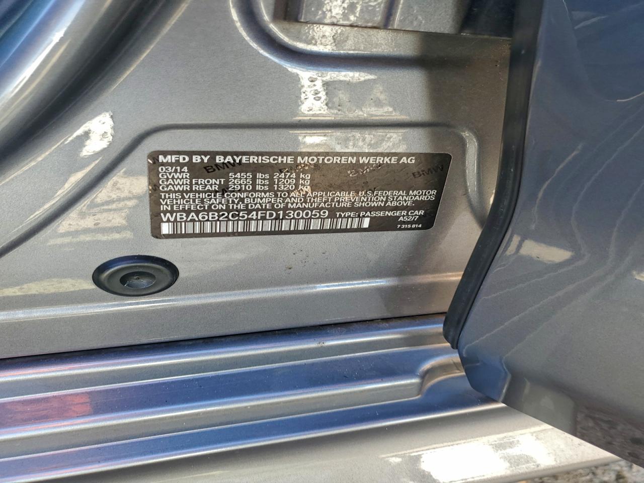 BMW 6 Series I Gran Coupe Image 11