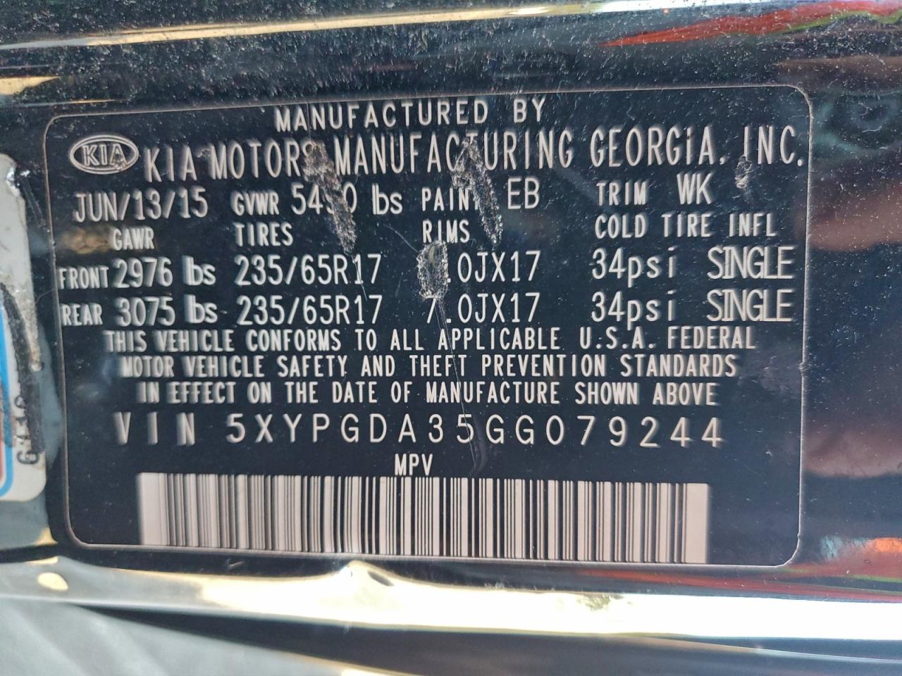 Kia Sorento Lx Image 12