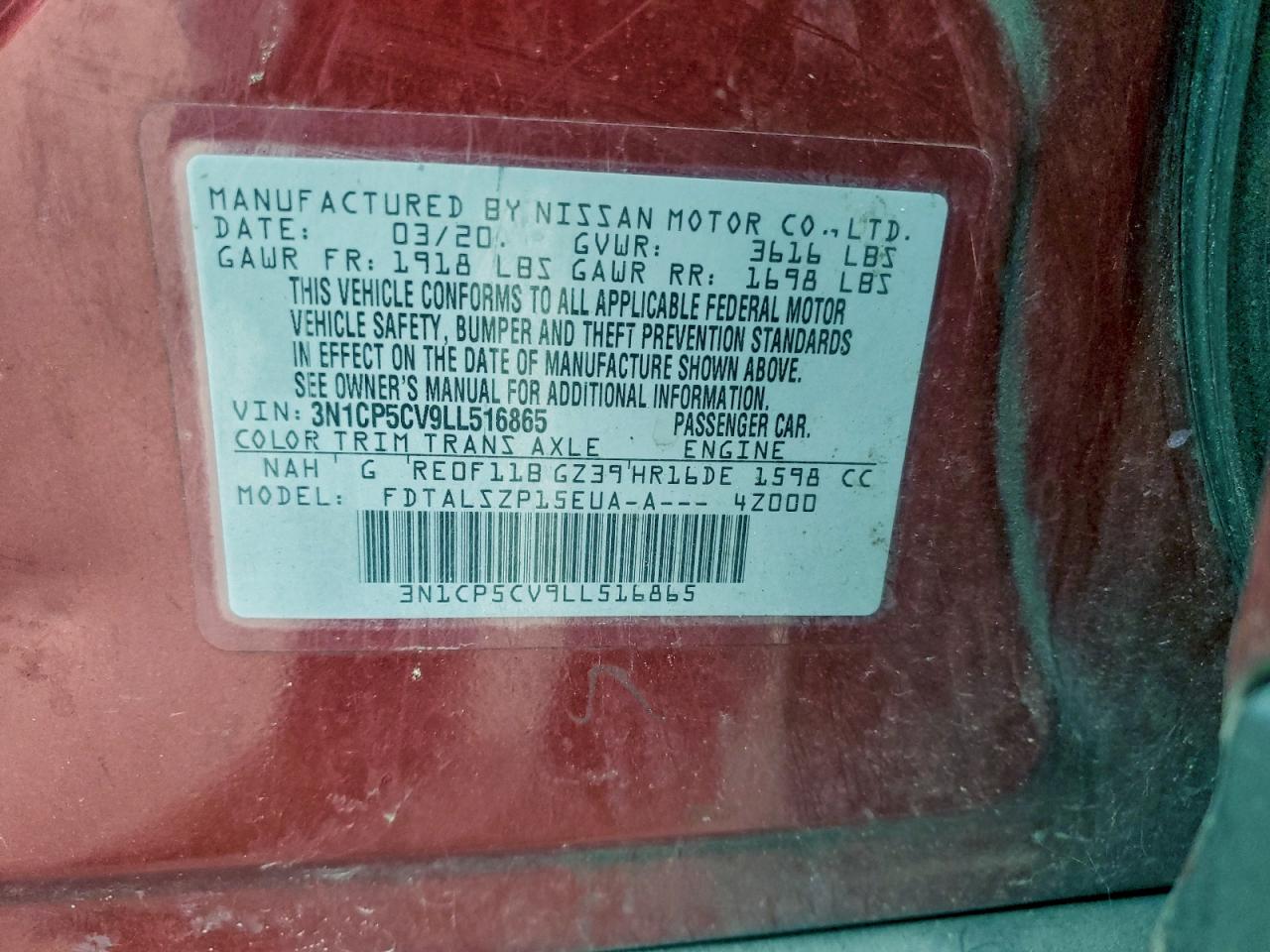 Nissan Kicks Sv Image 7