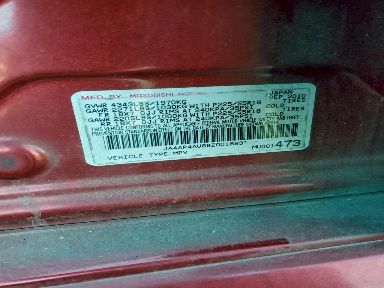 Mitsubishi Outlander Se Image 5