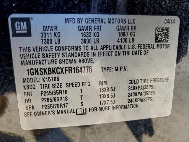 Chevrolet Tahoe K1500 Lt Image 10