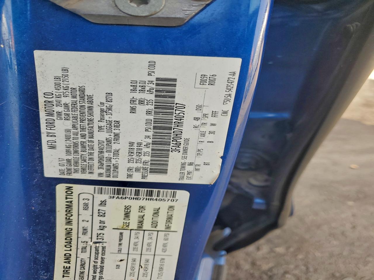 Ford Fusion Se Image 9