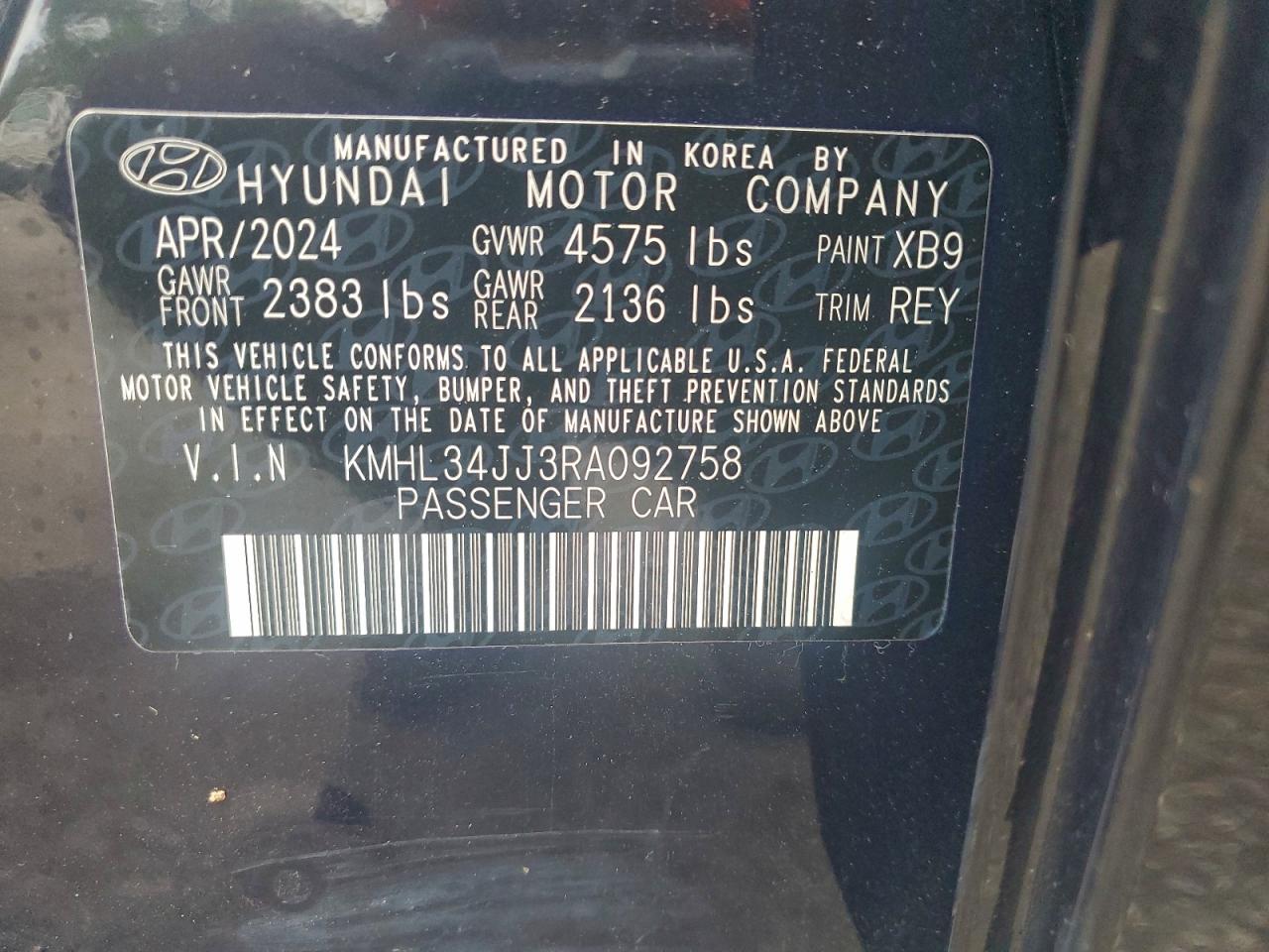 Hyundai SONATA Hybrid Image 13