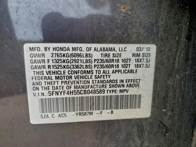 Honda Pilot Exl Image 12