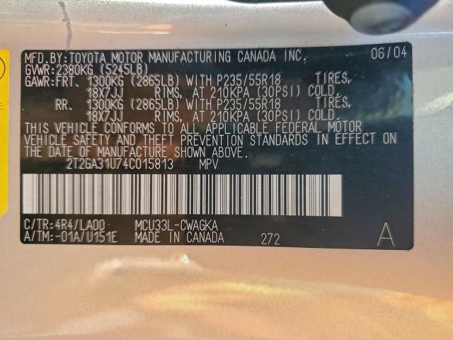 Lexus RX 330 Image 12