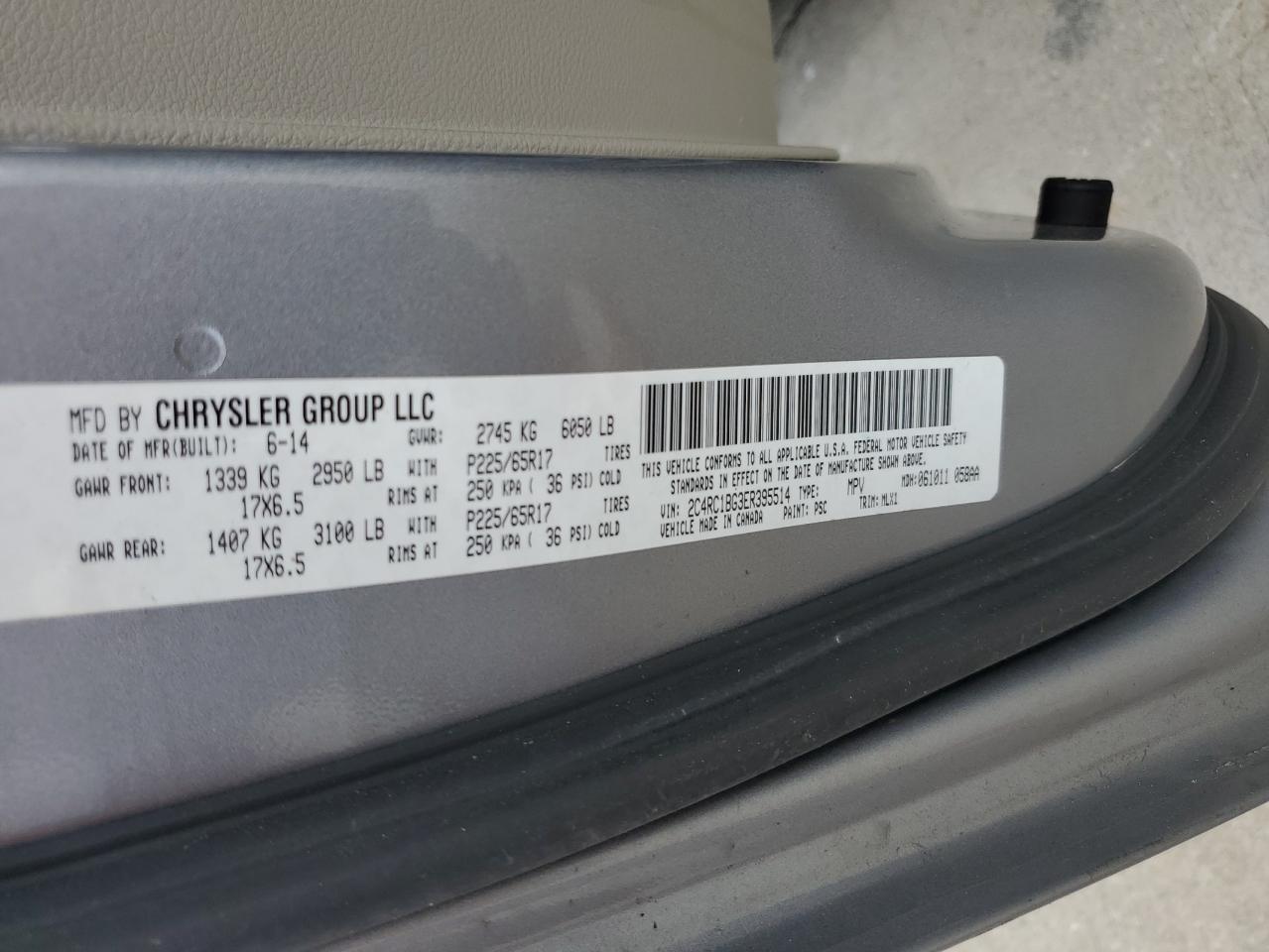 Chrysler Minivan Touring Image 7