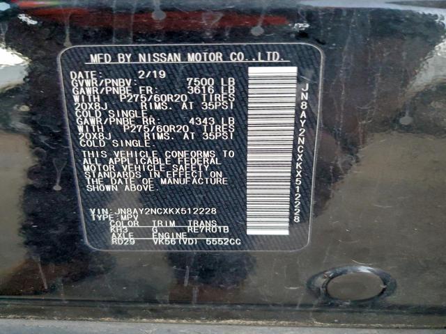 Nissan Armada Sv Image 13