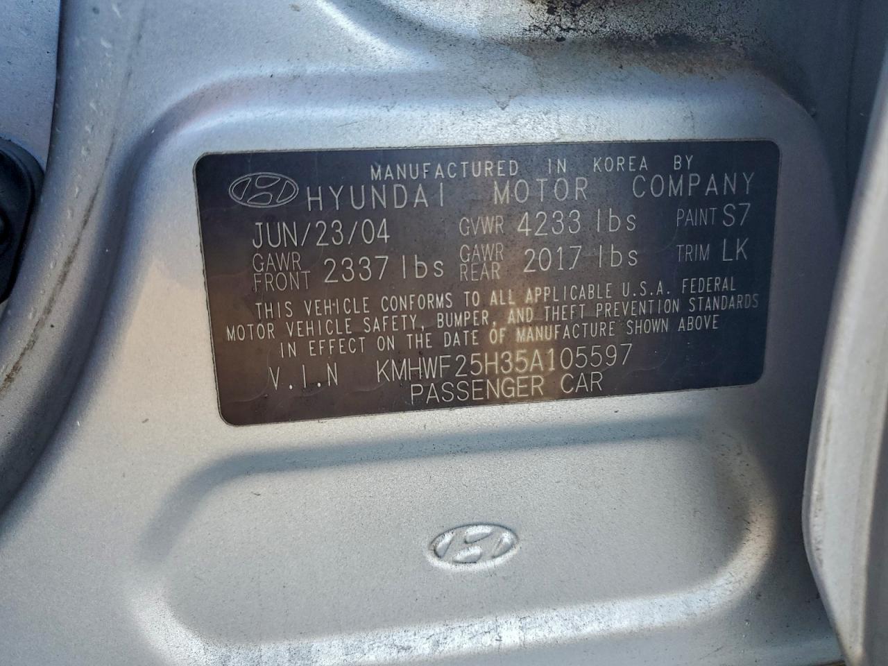 Hyundai SONATA Gl Image 10